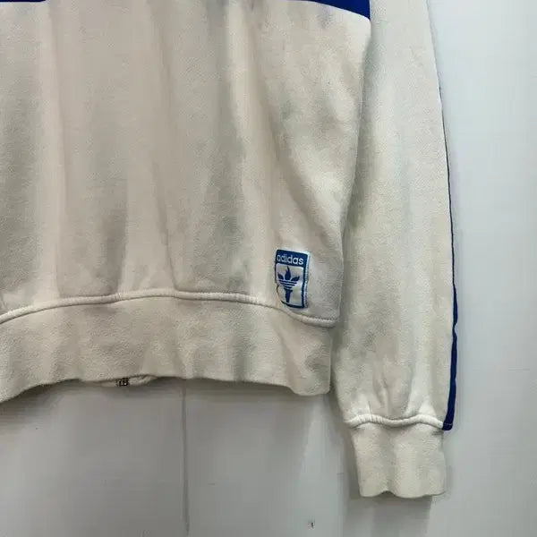 [SOLD OUT] 95 아디다스 파이어버드 신영국 코튼 후드집업 화이트