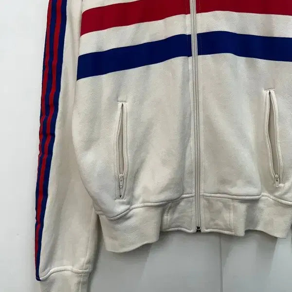 [SOLD OUT] 95 아디다스 파이어버드 신영국 코튼 후드집업 화이트