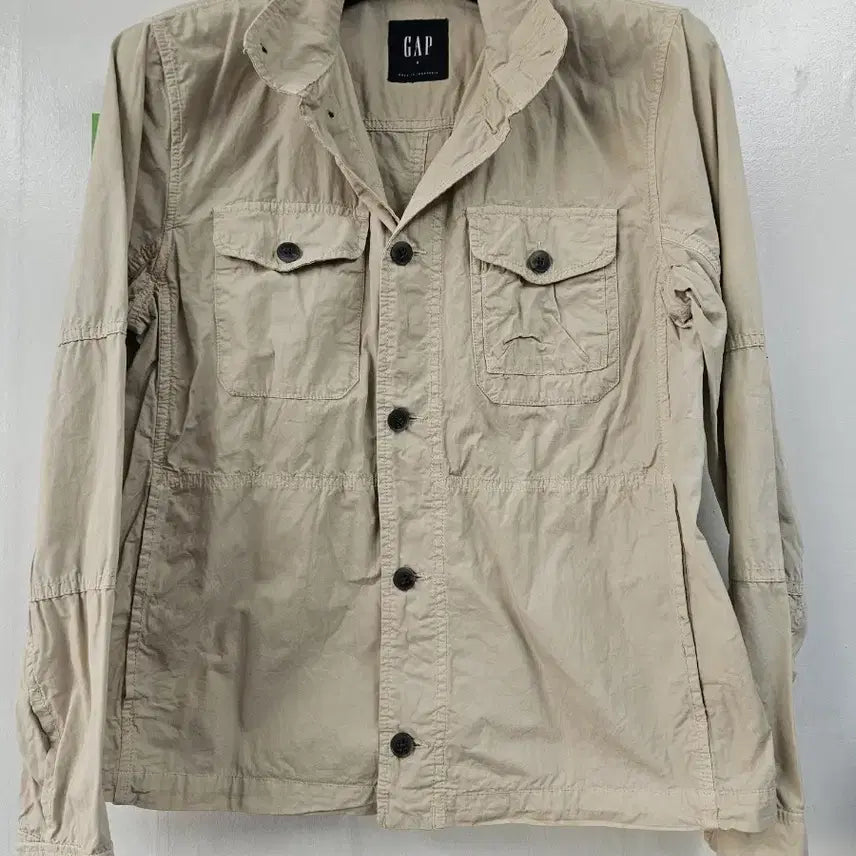[BUNJANG] Gap Beige Shirt Jacket / 갭 베이지색 셔츠형 자켓