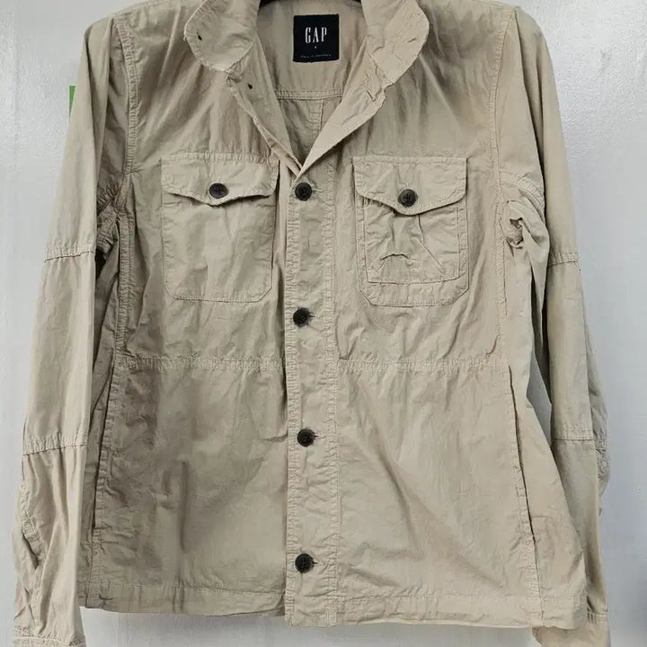 [BUNJANG] Gap Beige Shirt Jacket / 갭 베이지색 셔츠형 자켓