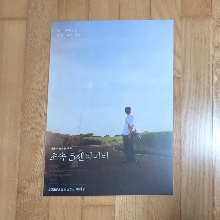 [BUNJANG] 5 Centimeters Per Second Takaki A3 Poster / 초속 5센티미터 런칭포스터 타카키 ver A3 포스터