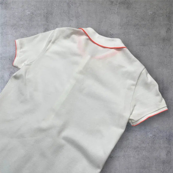 [SOLD OUT] 라코스테 Lacoste L!VE 화이트 피케 카라 슬림핏 원피스 XS