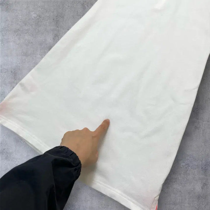 [SOLD OUT] 라코스테 Lacoste L!VE 화이트 피케 카라 슬림핏 원피스 XS