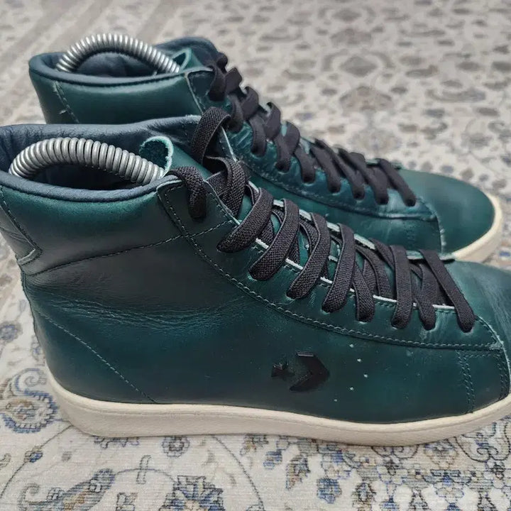 [BUNJANG] Converse x Horween Leather Pro Leather High Lions 240mm Sneakers / 컨버스 X 호윈 레더 프로 레더 하이 리옹스 240mm