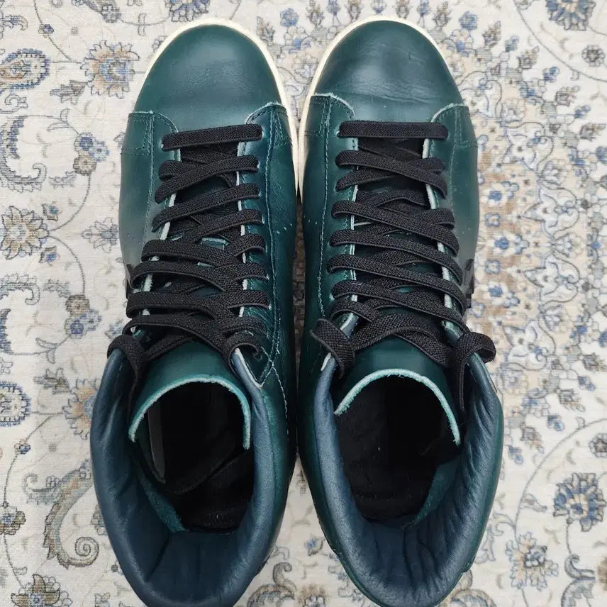 [BUNJANG] Converse x Horween Leather Pro Leather High Lions 240mm Sneakers / 컨버스 X 호윈 레더 프로 레더 하이 리옹스 240mm