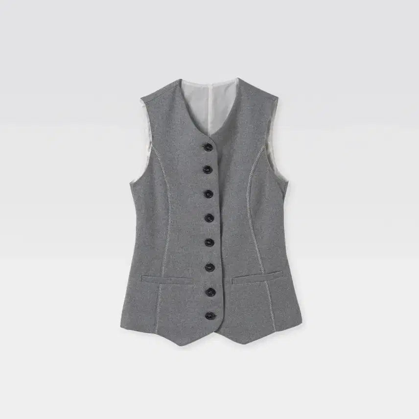 [BUNJANG] Gimaguas Brooke Vest Gray XS / 기마구아스
