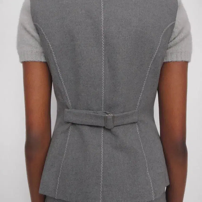 [BUNJANG] Gimaguas Brooke Vest Gray XS / 기마구아스