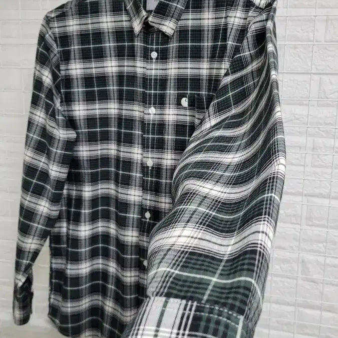 [BUNJANG] Carhartt WIP Green Check Shirt (Size 105) / [L-105]carhartt 칼하트WIP 그린 체크남방셔츠 실측105