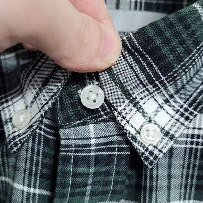 [BUNJANG] Carhartt WIP Green Check Shirt (Size 105) / [L-105]carhartt 칼하트WIP 그린 체크남방셔츠 실측105
