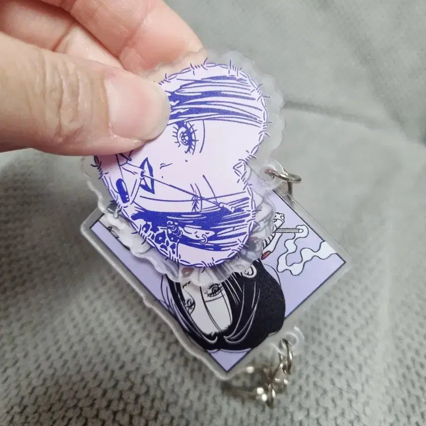[BUNJANG] NANA Acrylic Keyring Bundle Set / 2개일괄 나나 NANA 아크릴 키링 2종 세트