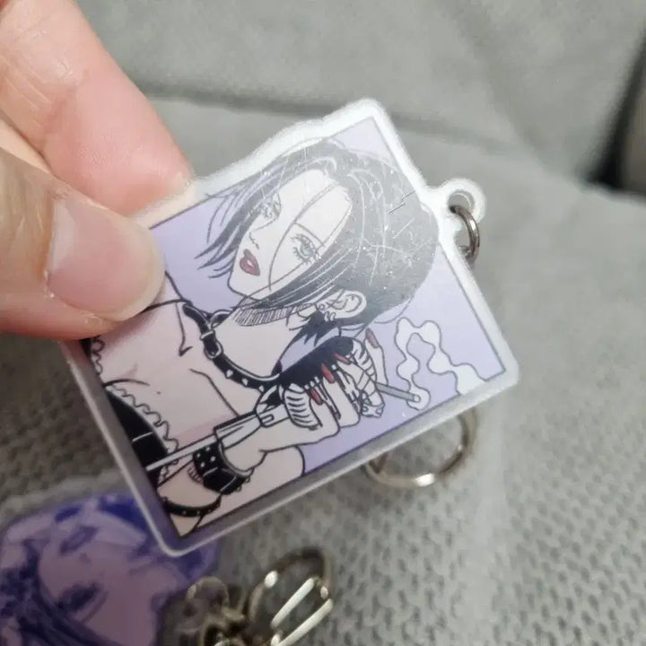 [BUNJANG] NANA Acrylic Keyring Bundle Set / 2개일괄 나나 NANA 아크릴 키링 2종 세트