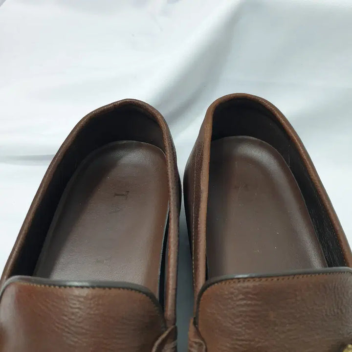 [BUNJANG] Tandy Leather Loafers / 빈티지하서 270E 탠디 스트랩 장식 소가죽 로퍼