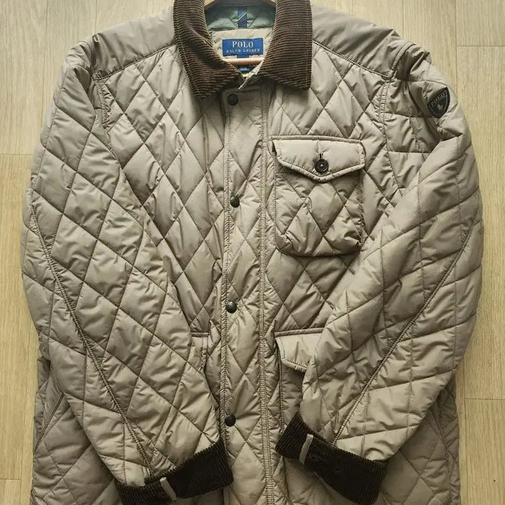 [BUNJANG] Polo Khaki Quilted Jacket / 폴로 카키 퀄팅자켓 팝니다. 정가52.9만원