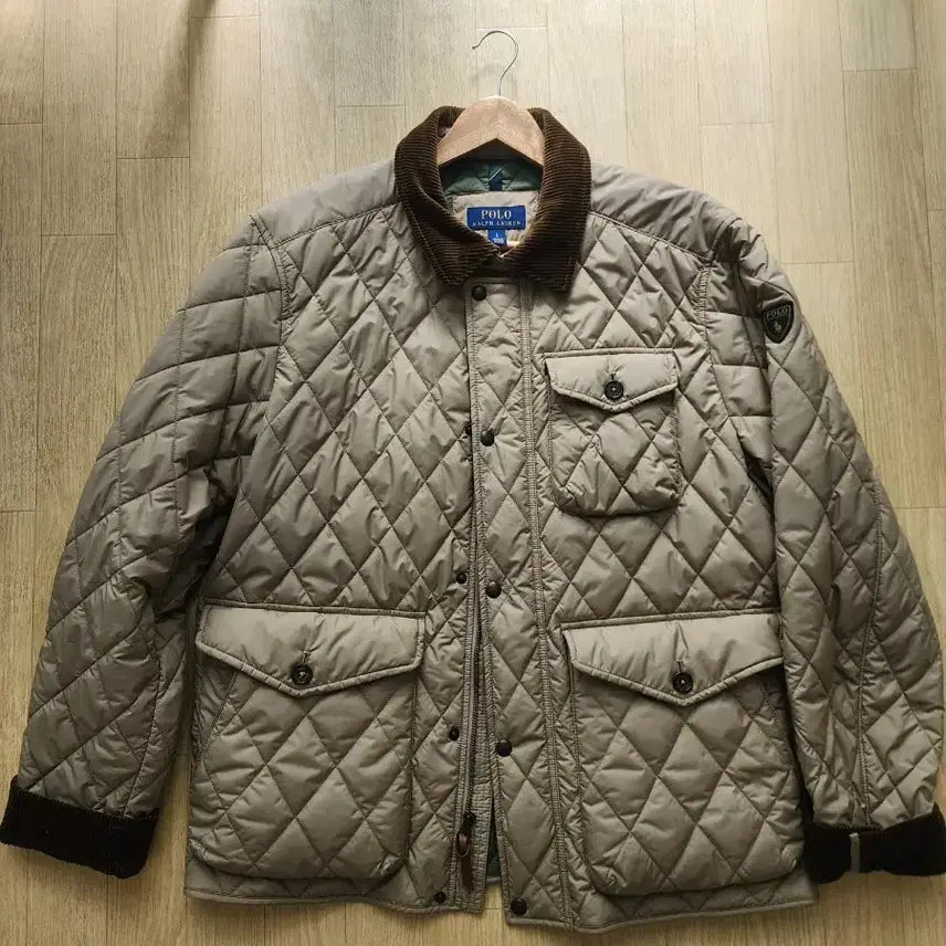 [BUNJANG] Polo Khaki Quilted Jacket / 폴로 카키 퀄팅자켓 팝니다. 정가52.9만원