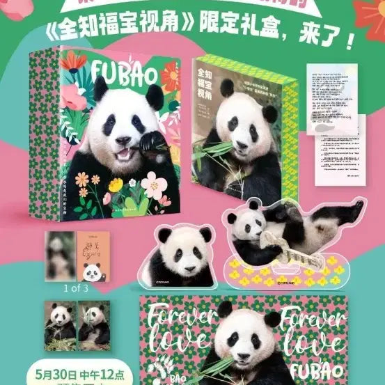 [BUNJANG] Fu Bao Acrylic Stand / 푸바오 아크릴 스탠드