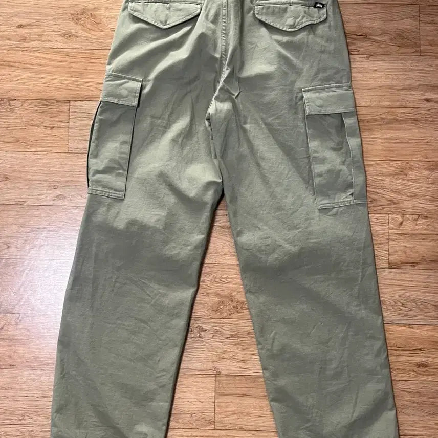 [BUNJANG] Stussy Cargo Pants Olive / 스투시 카고 바지