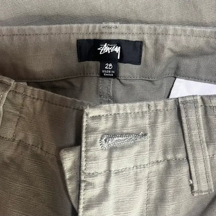 [BUNJANG] Stussy Cargo Pants Olive / 스투시 카고 바지