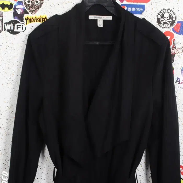 [BUNJANG] ZARA Belted Suede Dress / 여성M/ 자라 벨티드 세무 원피스BK 32-13