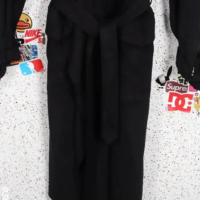 [BUNJANG] ZARA Belted Suede Dress / 여성M/ 자라 벨티드 세무 원피스BK 32-13