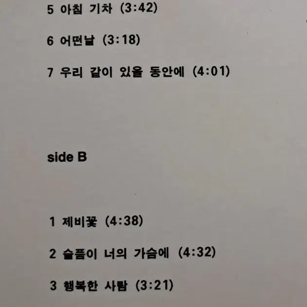 [BUNJANG] Jo Dong Jin Best Songs Collection LP / LP  조동진  (베스트노래모음)  희귀음반판매