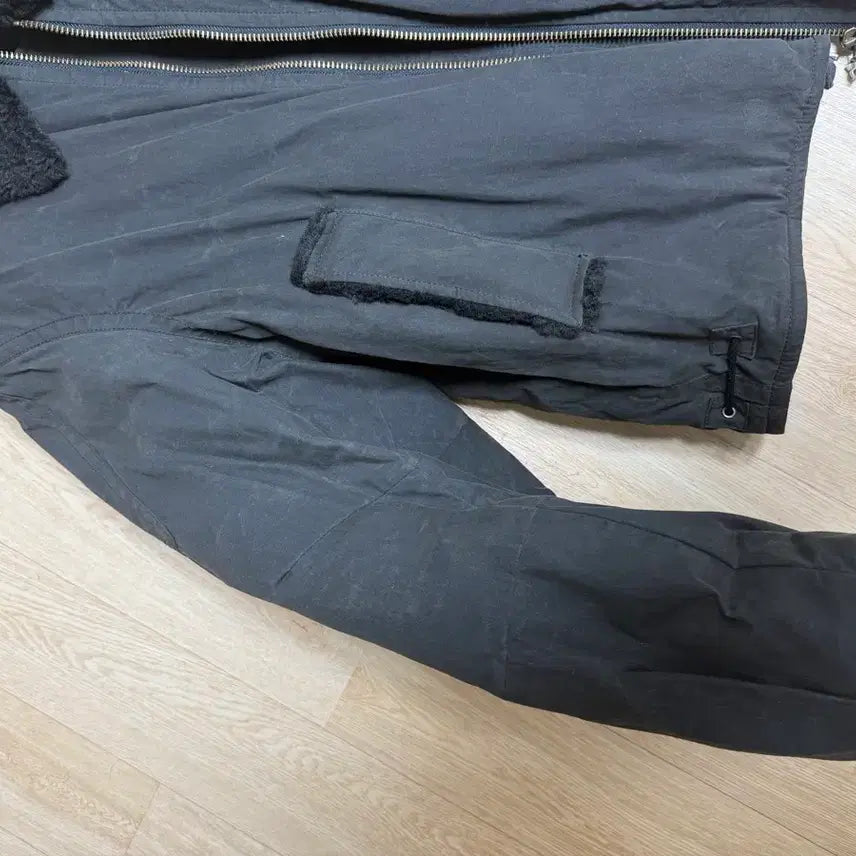 [BUNJANG] Cour Waxed Cotton Washed Deck Bomber L / 쿠어 왁스드 코튼 워싱 데크 봄버 L