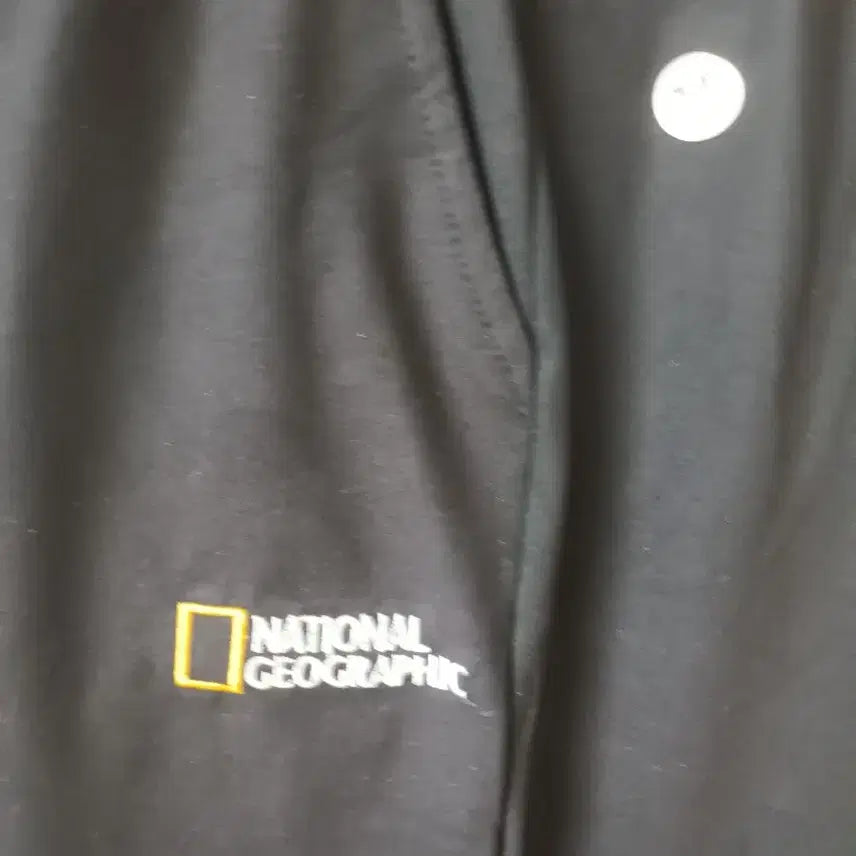 [BUNJANG] National Geographic Jogger Cotton Pants L Black / 내셔널지오그래픽 춘추용 조거타잎 면바지 L 새상품 블랙