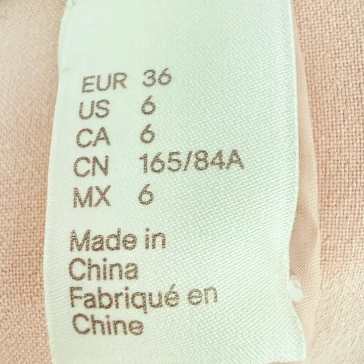 [SOLD OUT] H&amp;M 핑크 여성자켓 새상품 eu36사이즈