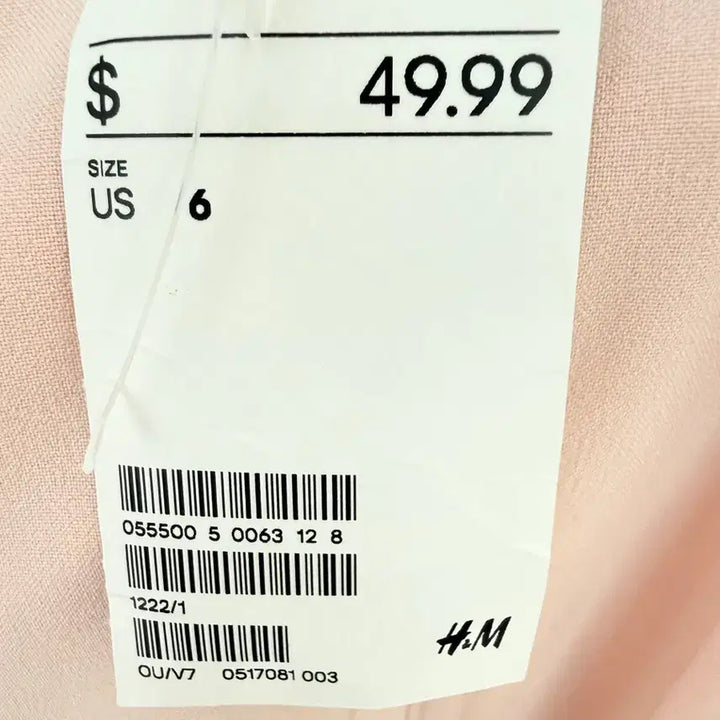 [SOLD OUT] H&amp;M 핑크 여성자켓 새상품 eu36사이즈