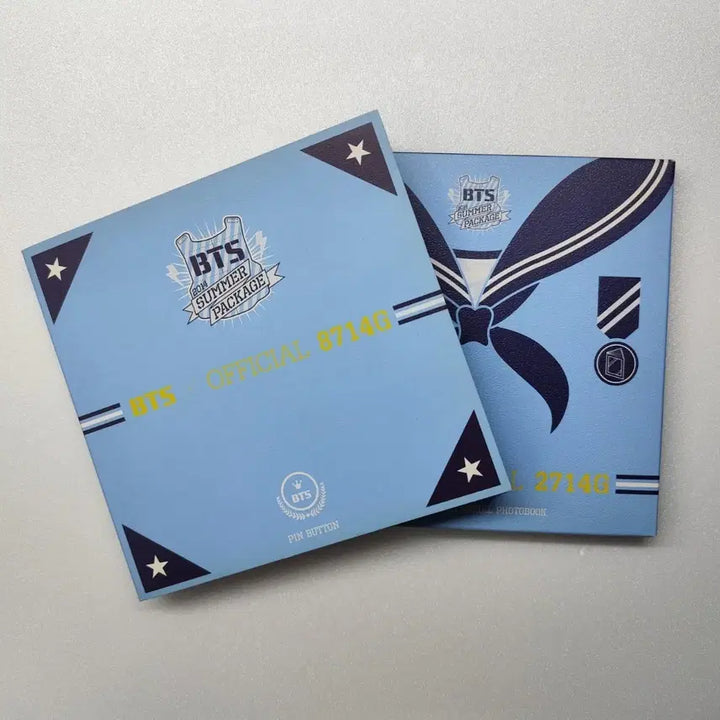 [BUNJANG] BTS 2014 Summer Package Photobook &amp; Pin Button Set / BTS 2014 썸머패키지 공식 굿즈(포토북&amp;핀버튼)