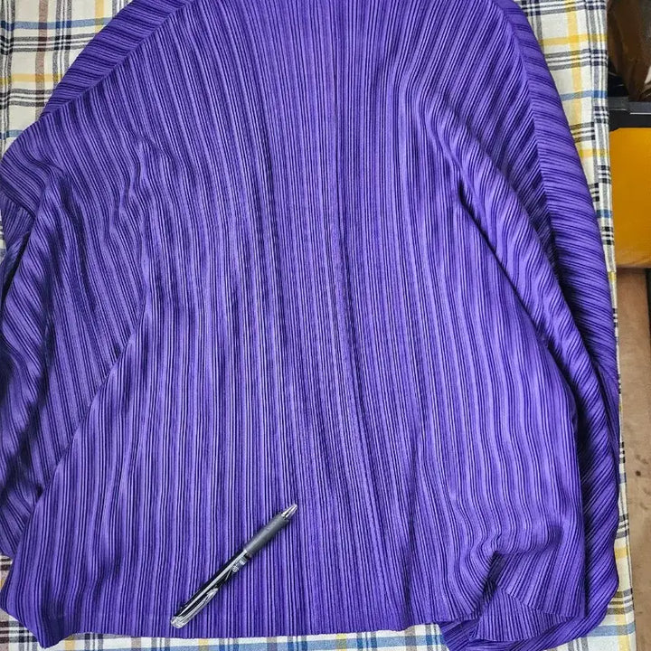 [BUNJANG] Pleats Please Open Cardigan / 플리츠플리즈 오픈형 가디건