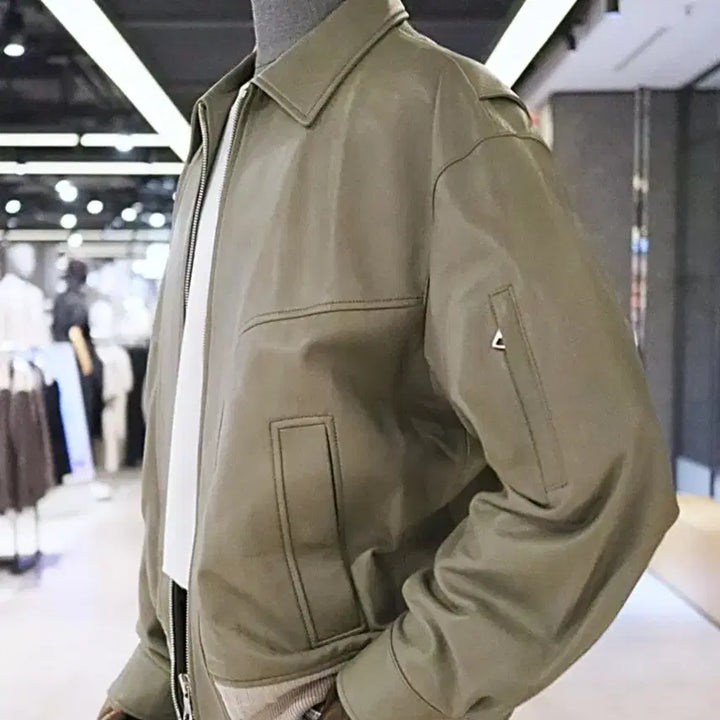 [BUNJANG] Liver Classy Napa Leather Jacket / 리버클래시 가죽점퍼 팝니다