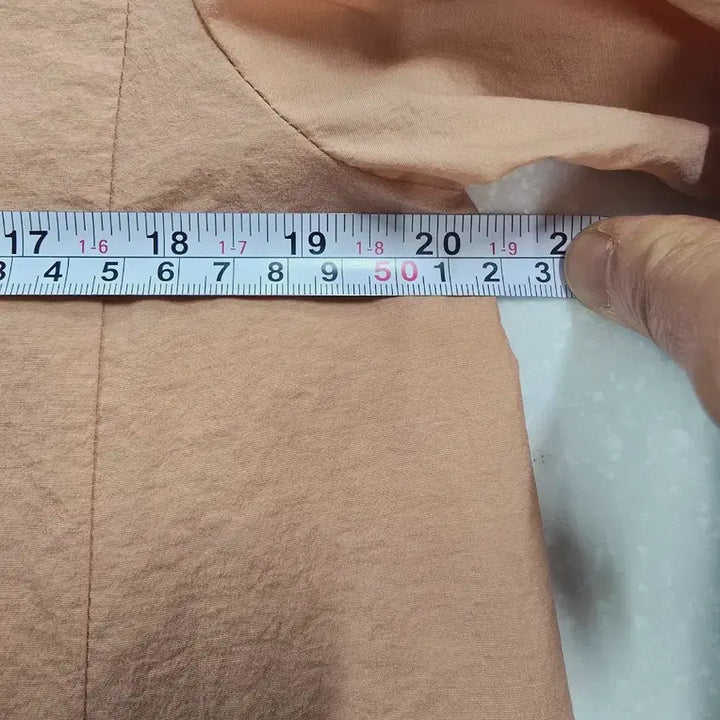 [BUNJANG] It MICHAA Frill Blouse Peach / 잇미샤 프릴 블라우스 살구색