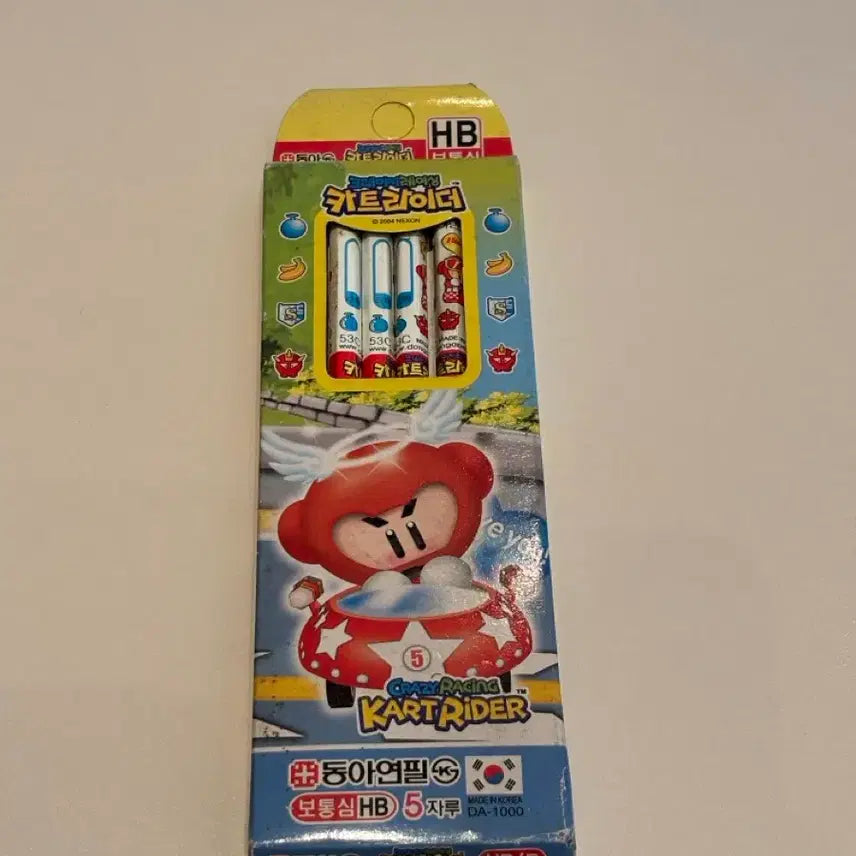 [BUNJANG] KartRider HB Pencil Set / 고전문구 카트라이더 연필 HB
