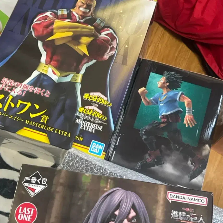 [BUNJANG] My Hero Academia All Might and Midoriya Bundle Set / 나의히어로아카데미아 올마이트 미도리야C상 일괄48미개봉 서울직거래
