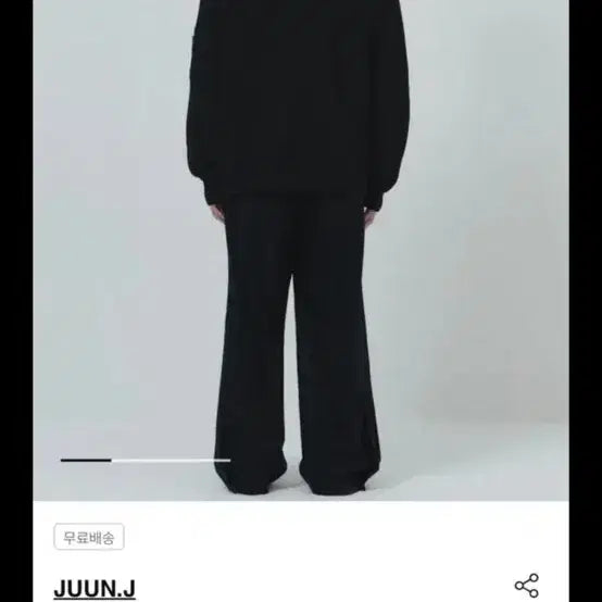 [BUNJANG] Juun.J MA-1 Pocket Full-Zip Cardigan Black M / (마지막가격) 25fw 준지 MA-1 포켓 풀집업 가디건 블랙 M 2회착