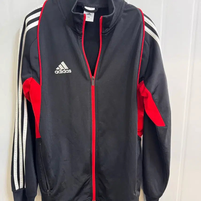 [BUNJANG] Adidas TEAM14 Black/Red Jersey 100 / 아디다스 TEAM14 KN 검/빨 저지 100