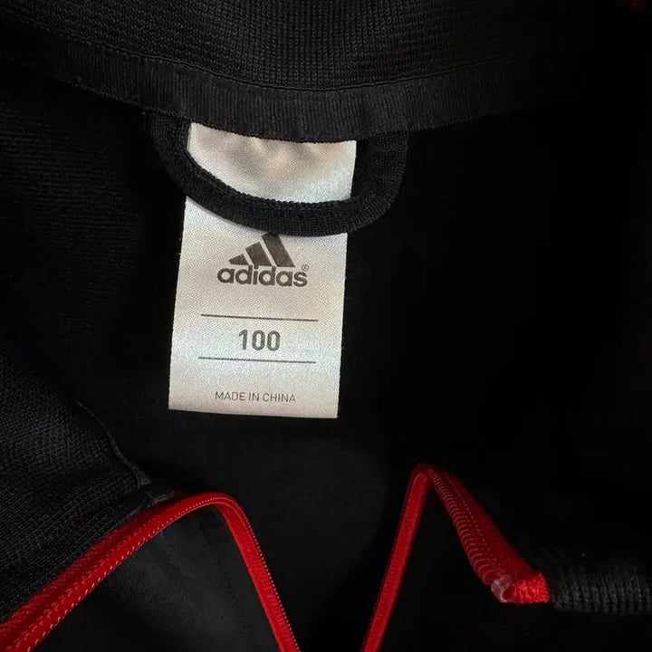 [BUNJANG] Adidas TEAM14 Black/Red Jersey 100 / 아디다스 TEAM14 KN 검/빨 저지 100