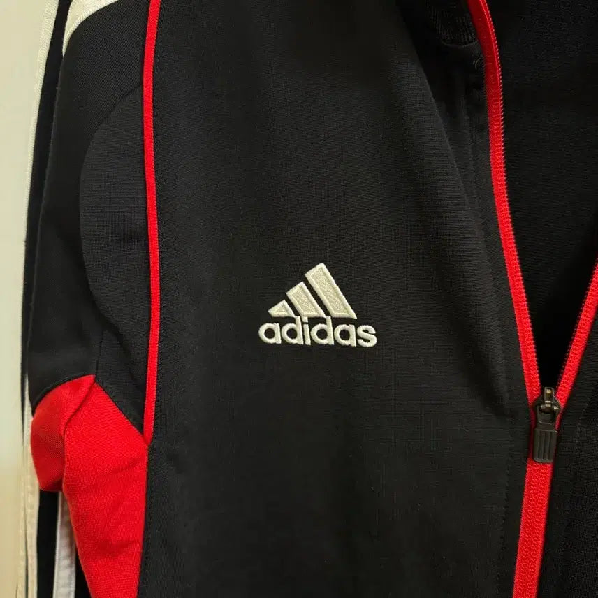 [BUNJANG] Adidas TEAM14 Black/Red Jersey 100 / 아디다스 TEAM14 KN 검/빨 저지 100