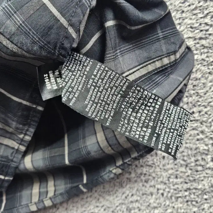 [BUNJANG] Harley-Davidson Tartan Check Pattern Pocket Biker Shirt (XL) / 할리데이비슨 타탄 체크 패턴 포켓 바이커 셔츠 ( XL ) / 11477