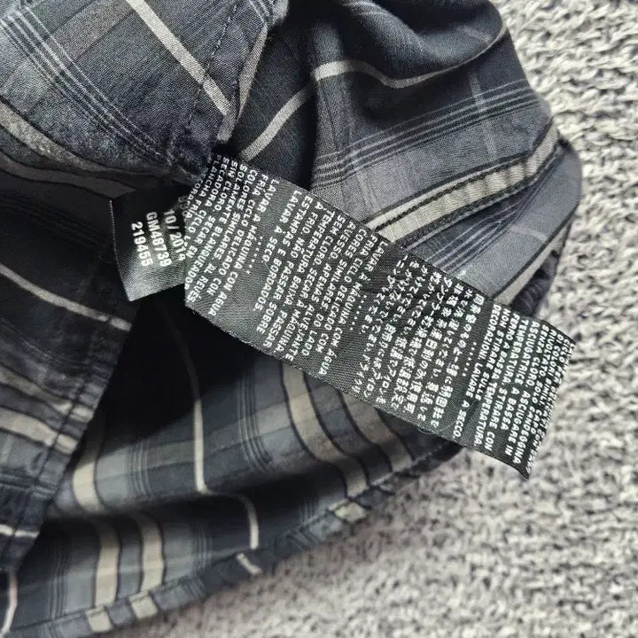 [BUNJANG] Harley-Davidson Tartan Check Pattern Pocket Biker Shirt (XL) / 할리데이비슨 타탄 체크 패턴 포켓 바이커 셔츠 ( XL ) / 11477