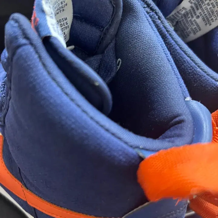 [BUNJANG] Nike Air Force 1 High CVS Navy/Orange Sneakers / 나이키 에어포스1 하이 cvs 270 곤/주 닉스