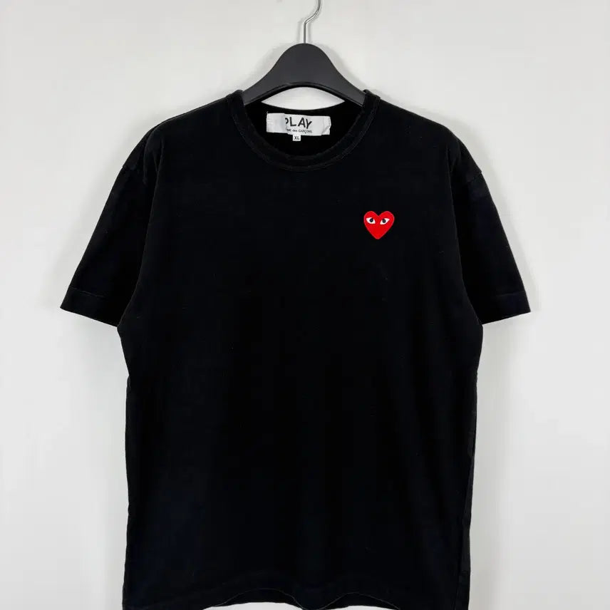 [BUNJANG] Comme des Garcons Play Red Heart T-shirt / a38) 꼼데가르송 플레이 레드 하트 티셔츠