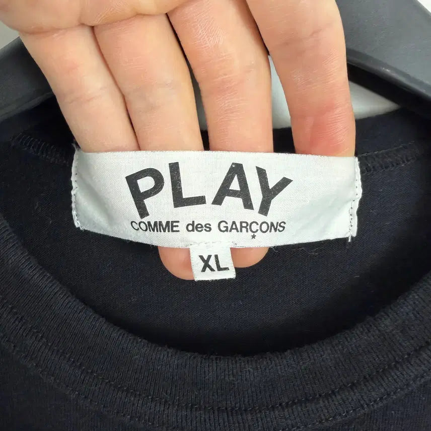 [BUNJANG] Comme des Garcons Play Red Heart T-shirt / a38) 꼼데가르송 플레이 레드 하트 티셔츠