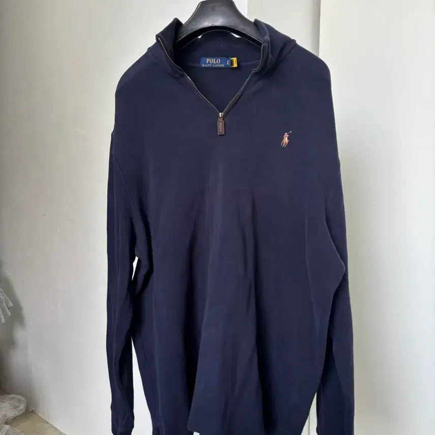 [SOLD OUT] [XL]폴로 랄프로렌 네이비 맨투맨 집업