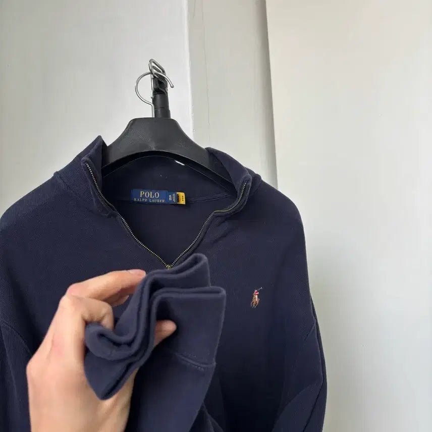 [SOLD OUT] [XL]폴로 랄프로렌 네이비 맨투맨 집업