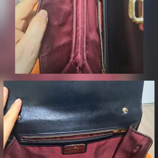[BUNJANG] Ferragamo Ginnie Chain Mini Bag / 페라가모 지니백 블랙 체인 미니백 가방