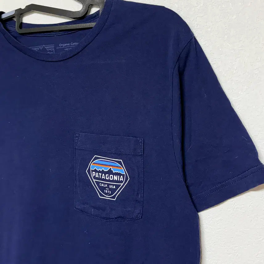 [SOLD OUT] 파타고니아 포켓 반팔티 XS 네이비