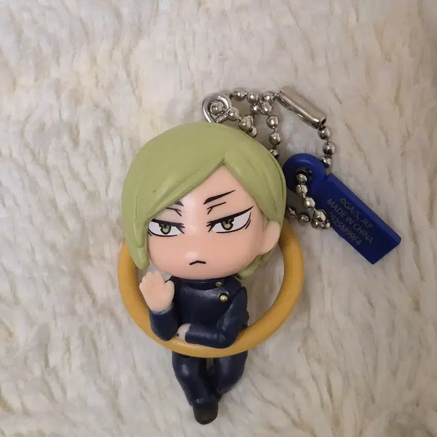 [BUNJANG] Jujutsu Kaisen Nanami Konnichiwa Keychain / 주술회전 나나미 곤니치와 키링