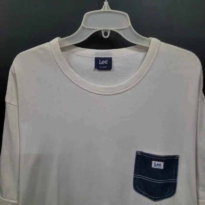 [BUNJANG] LEE Vintage Denim Pocket Short Sleeve Shirt / LEE 빈티지 데님 포켓 셔츠