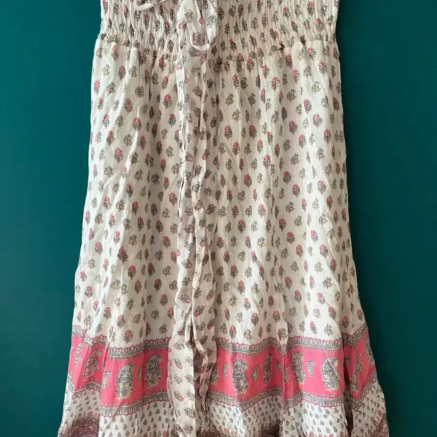 [BUNJANG] Vintage Floral Print Long Skirt / 모리걸st 빈티지 롱치마